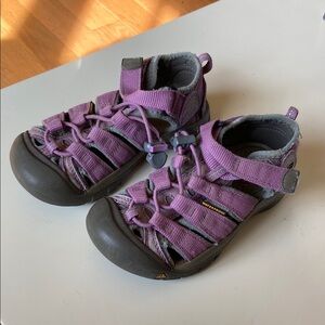 KEEN Children's Waterproof Purple Outdoor Sandals